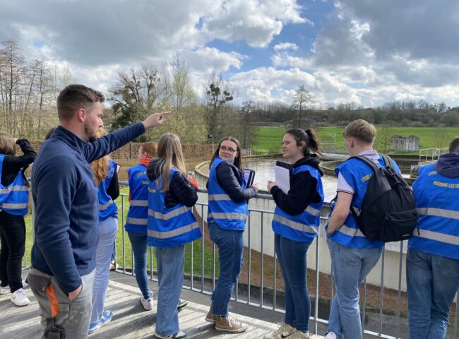 Visite de station d&rsquo;épuration